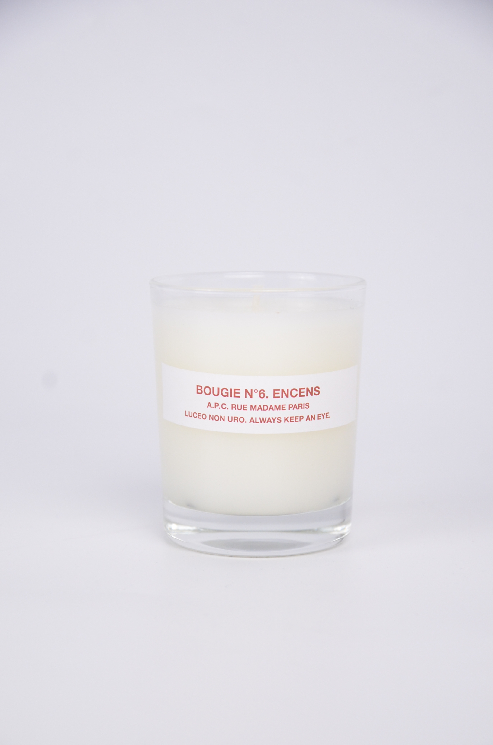 A.P.C. Bougie N°6. Encens【YBZAAM84001VAG】