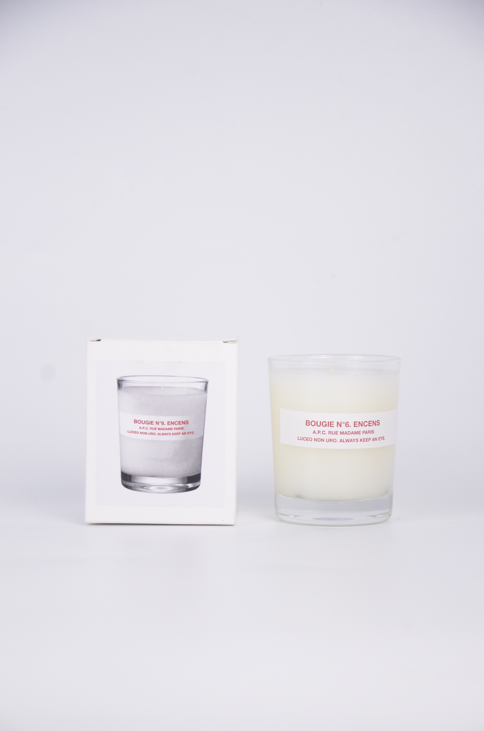 A.P.C. Bougie N°6. Encens【YBZAAM84001VAG】