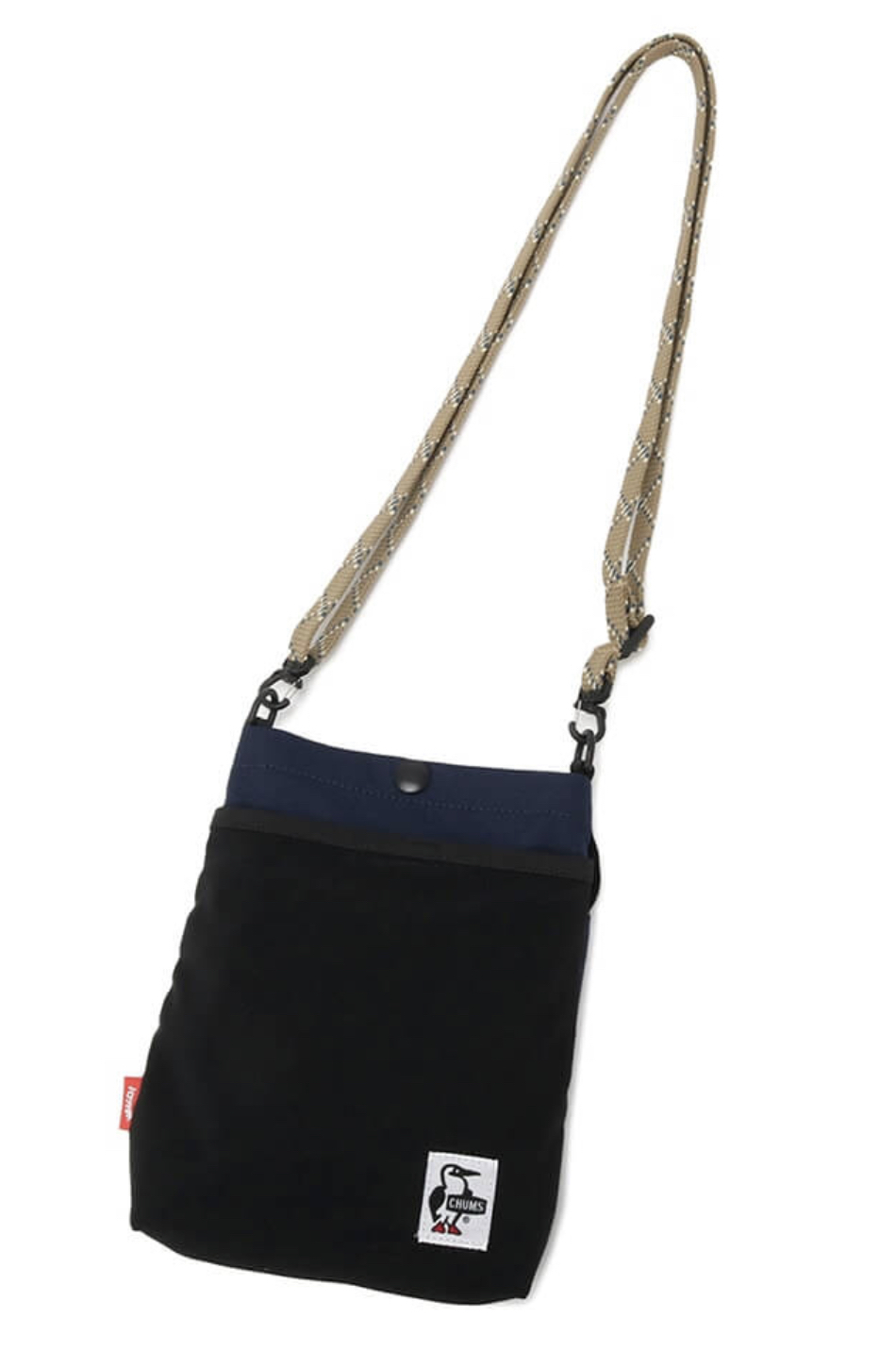 CHUMS RECYCLE MESH POCKET SHOULDER - NAVY