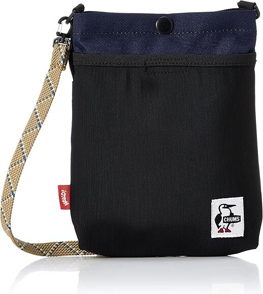 CHUMS RECYCLE MESH POCKET SHOULDER - NAVY