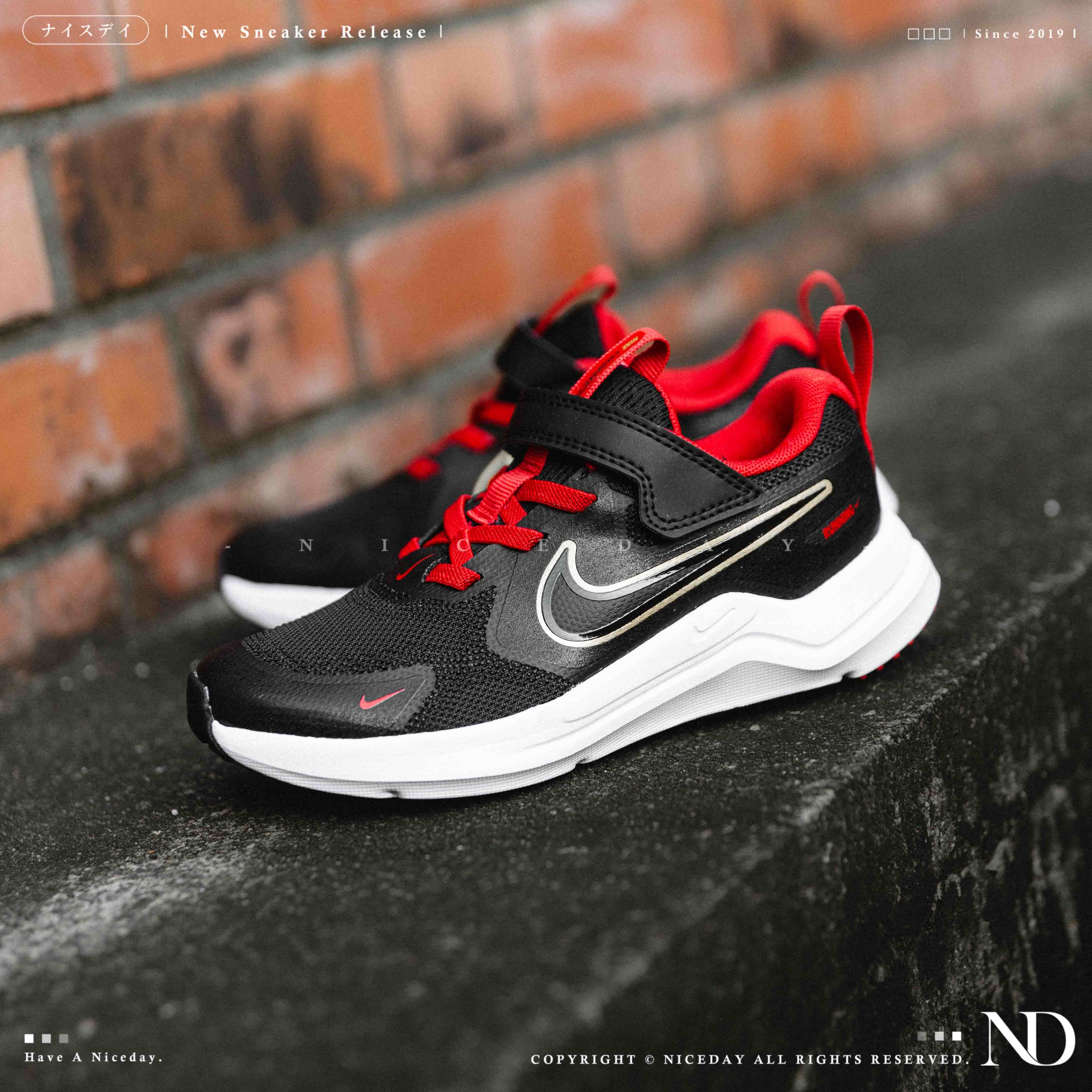 NICEDAY 現貨 Nike Cosmic Runner 黑紅 馬年 新年 2026 春節 童鞋 中童 IQ9799-001