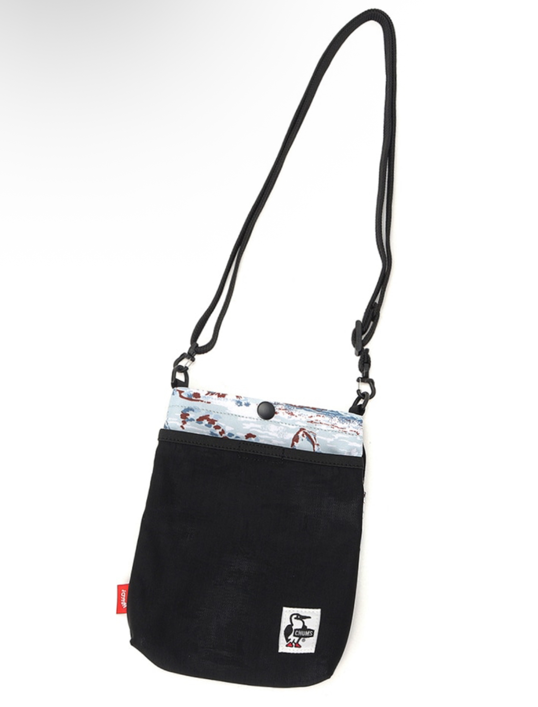 CHUMS RECYCLE MESH POCKET SHOULDER - WINTER MT. CAMO