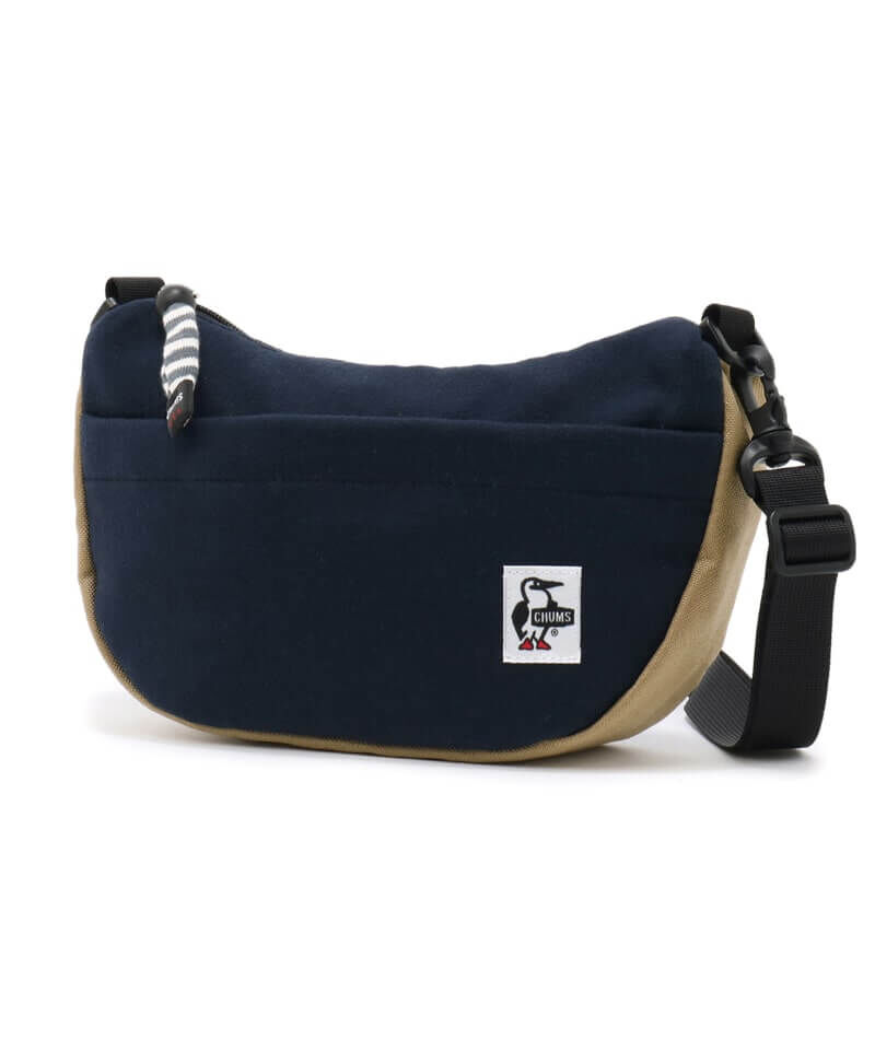 CHUMS MINI BANANA SHOULDER SWEAT NYLON - NAVY/BEIGE