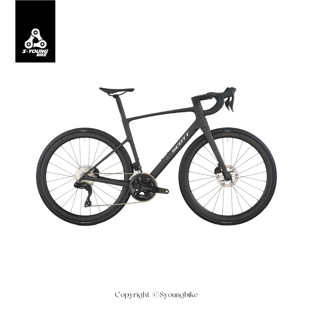 新款【SCOTT】New Addict 30 成車 / Black 碳纖黑