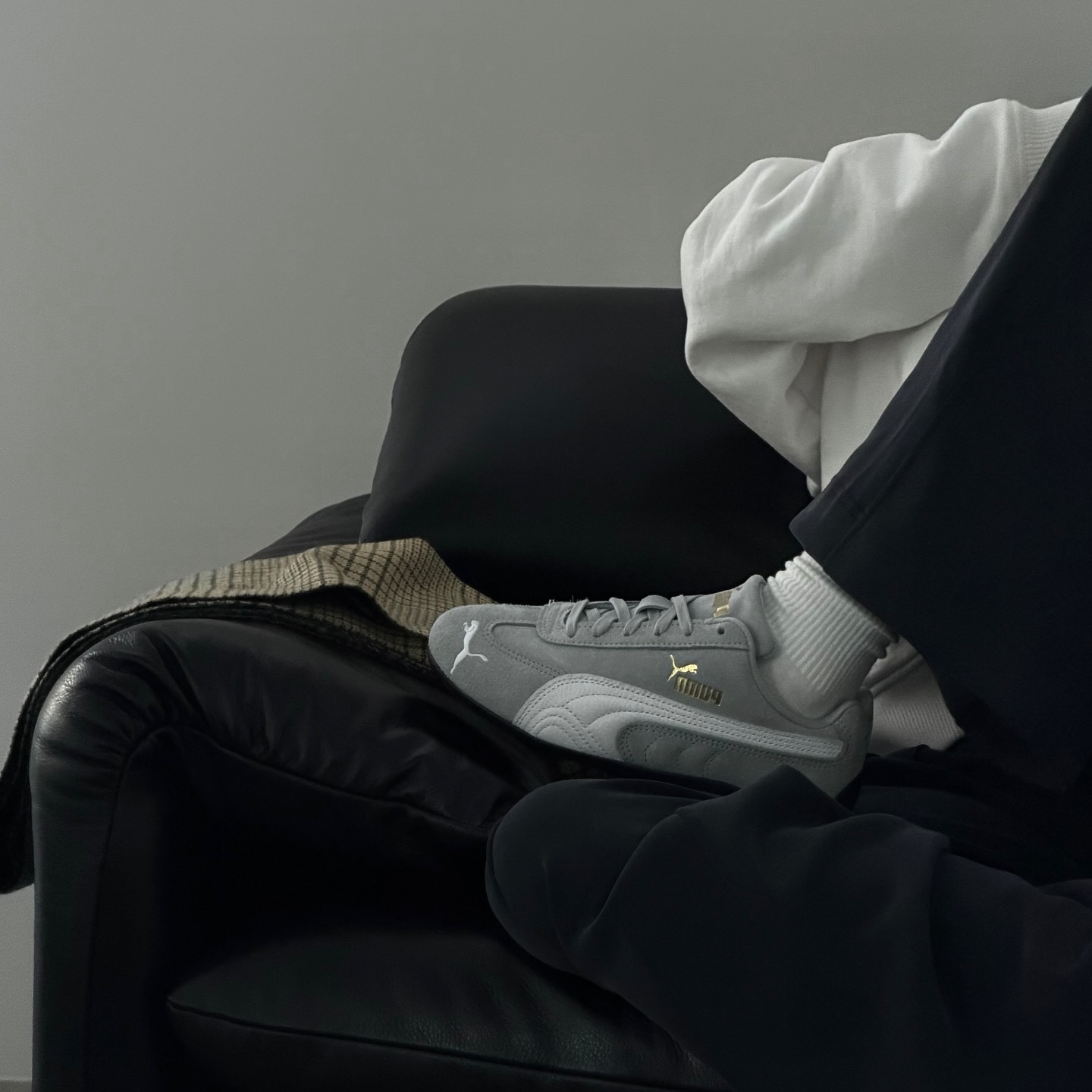 PUMA Speedcat OG 質感灰 冷灰 灰白 ROSÉ同款 朴彩英 賽車鞋 39884605