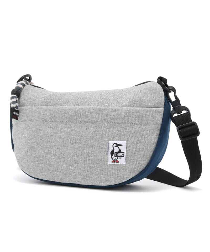 CHUMS MINI BANANA SHOULDER SWEAT NYLON - H-GRAY/BASIC NAVY