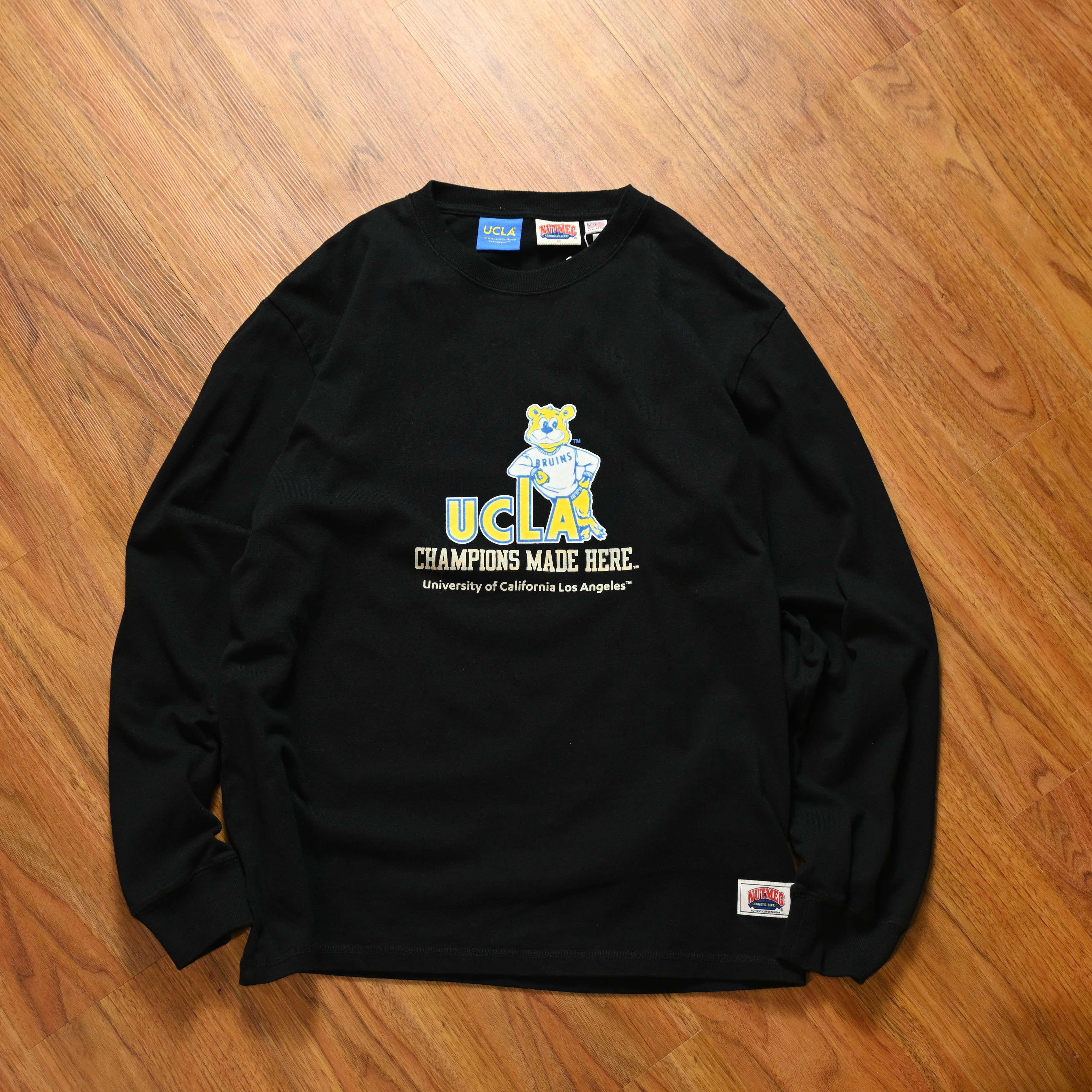 UCLA x Nutmeg Tokyo Logo Long Tee