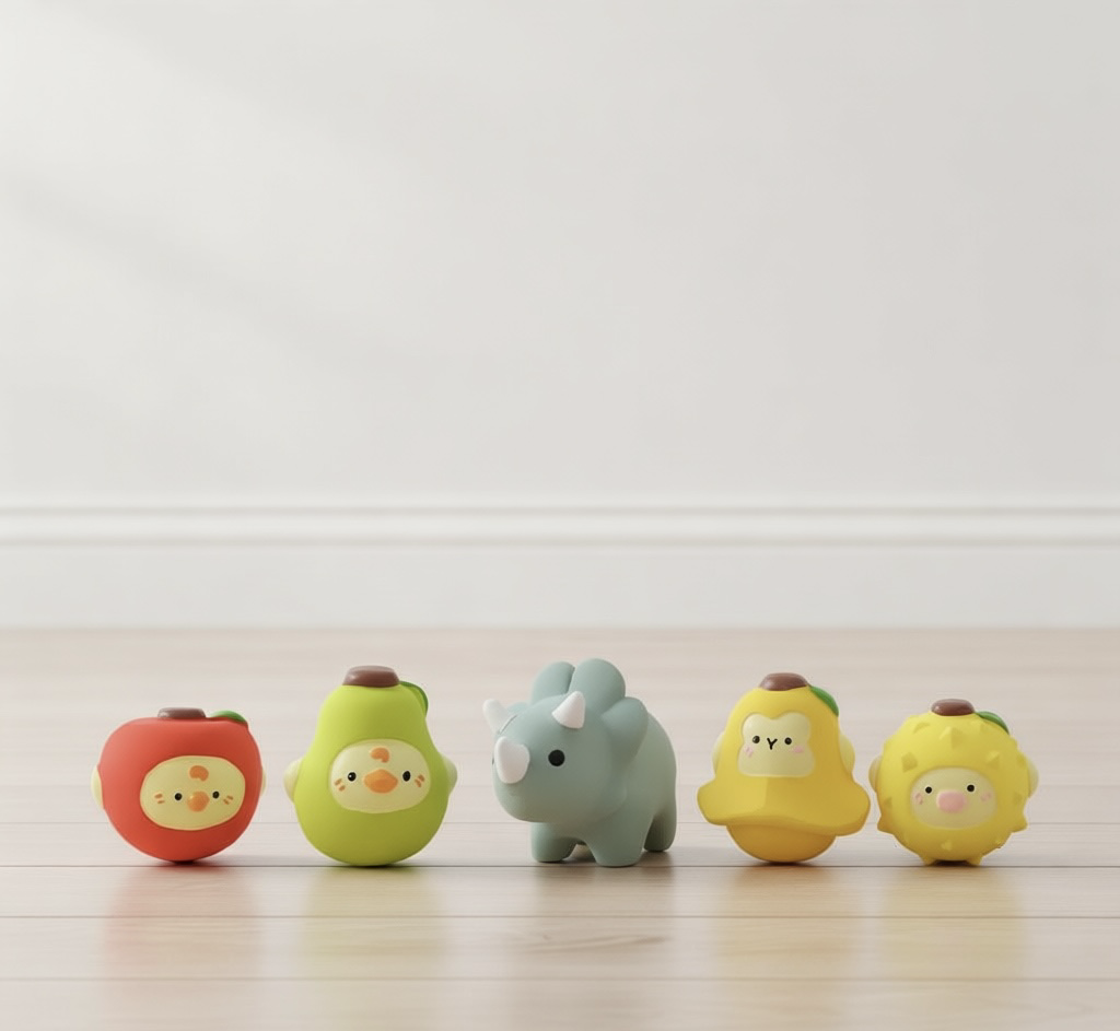 寵物乳膠玩具「BB叫」仿真動物設計