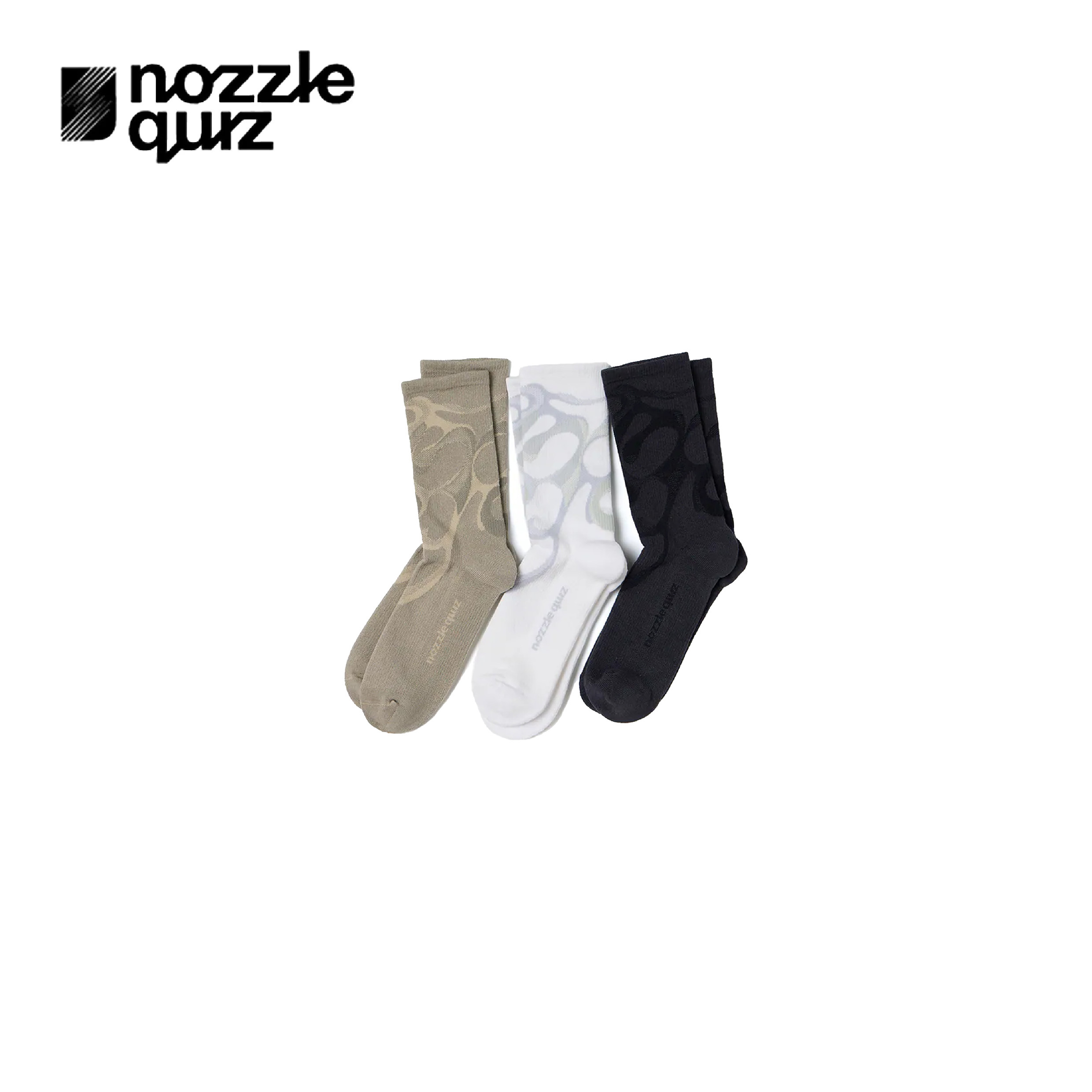 nozzle quiz 後研設計 / Misty 中筒休閒襪