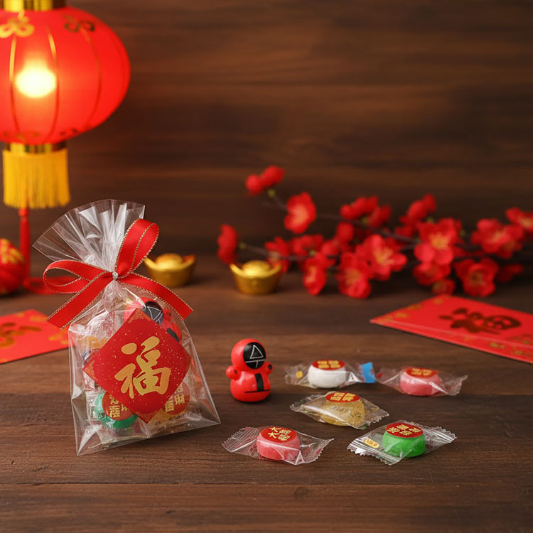 新春過年綜合糖果包玩具,過年創意糖果,過年禮品贈品小禮物Chinese New Year Mixed Candy Pack includes a mix of smal toy