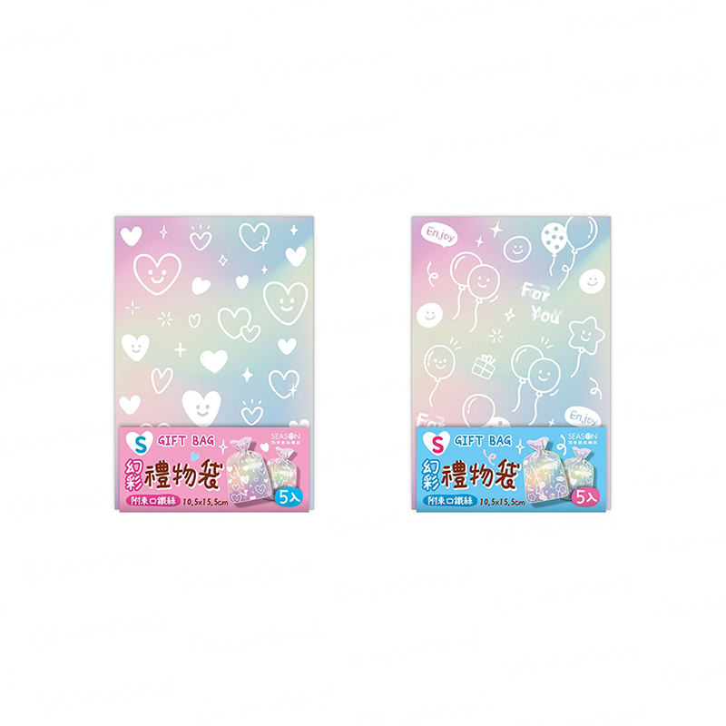 四季紙品 幻彩禮物袋(小)【BC3514】