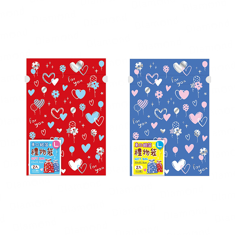 四季紙品 鋁箔禮物束口袋(大)【BD0311】