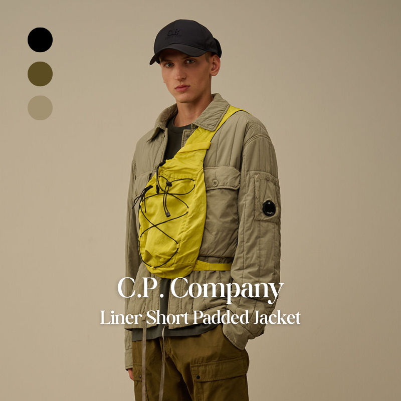【代購】C.P. Company GD Liner Short Padded Jacket 輕量內裡絎縫短版外套 – 都市機能・四季皆宜