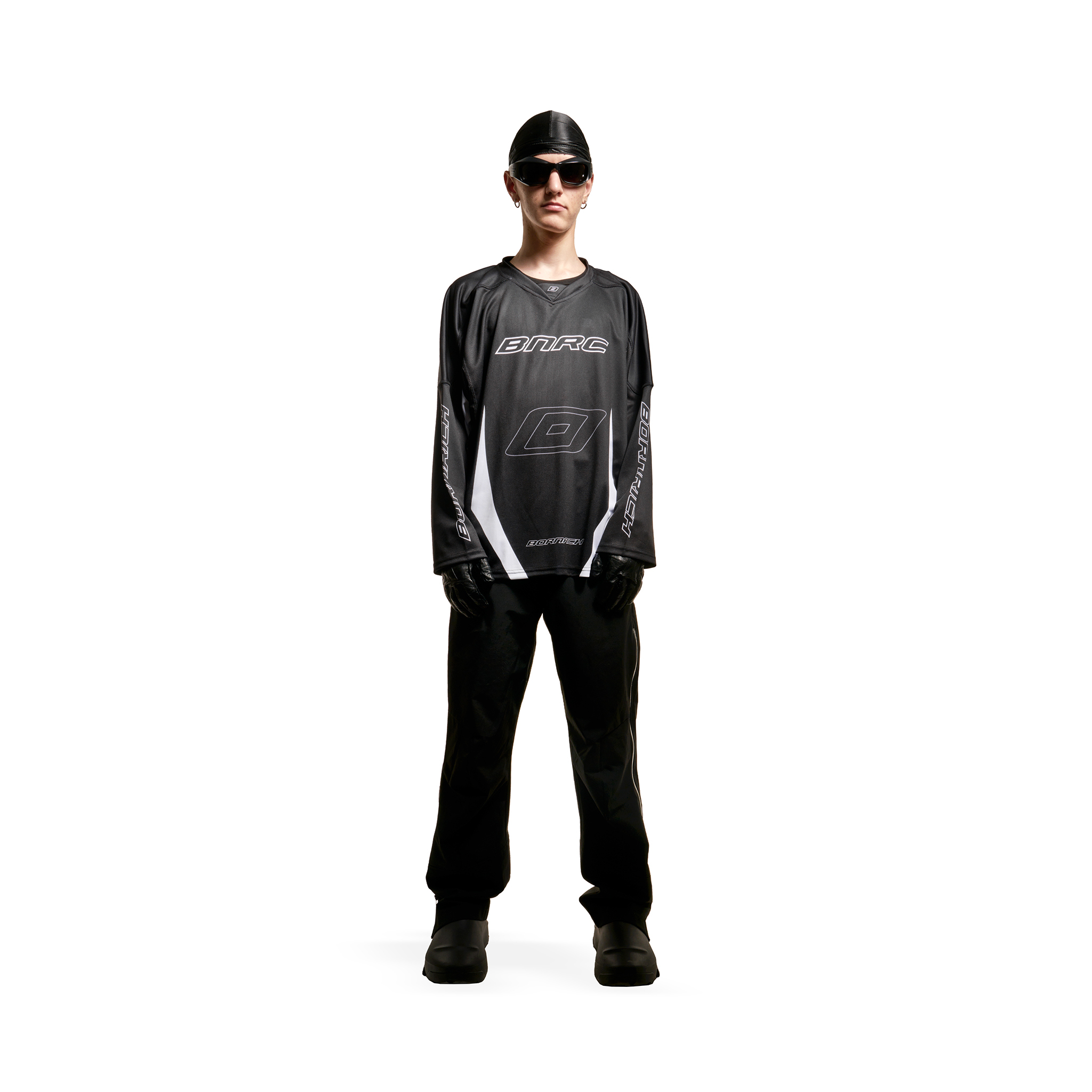 Bornrich｜Mesh Hockey Jersey (Black)