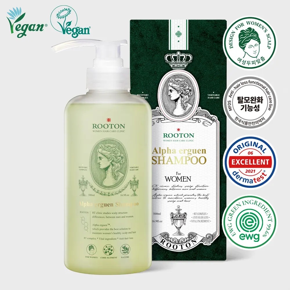 《現貨》ROOTON Alpha Erguen Shampoo 500mL
