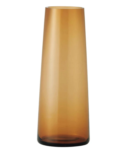 日本CLAY透明玻璃花樽(啡)(大) (非日本製)