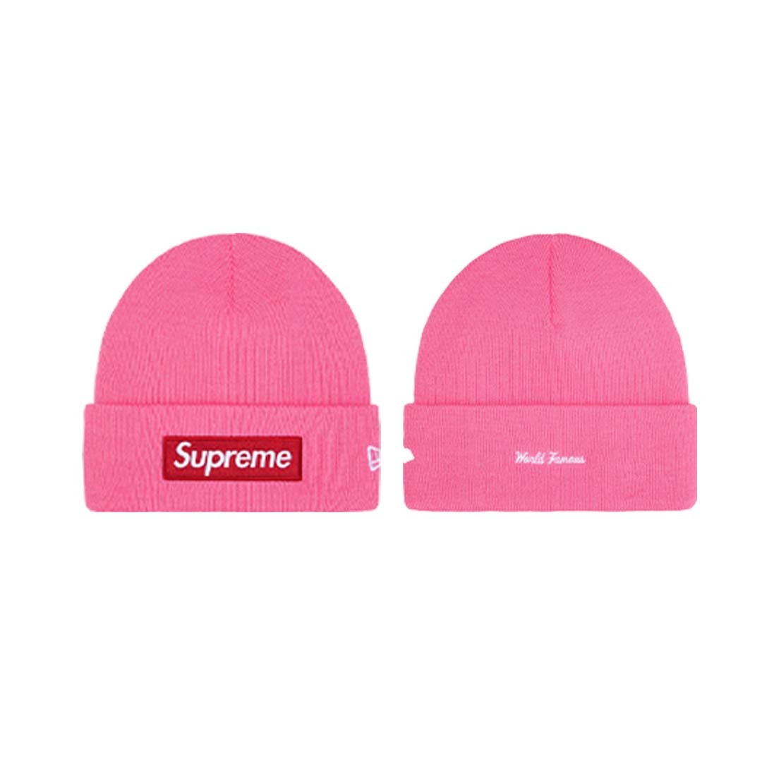 2025AW SUPREME NEW ERA BOX LOGO BEANIE 毛帽LOGO FW25BN5