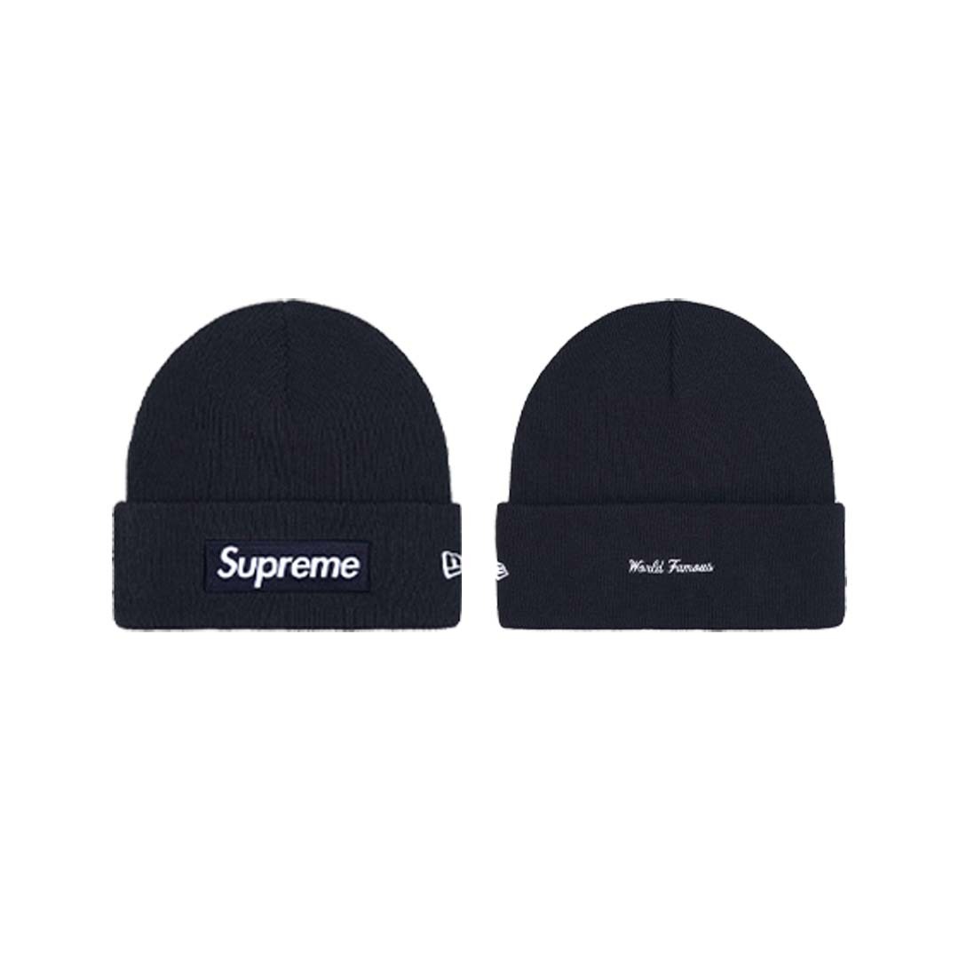 2025AW SUPREME NEW ERA BOX LOGO BEANIE 限量 經典款 毛帽 雙面LOGO 現貨 FW25BN5