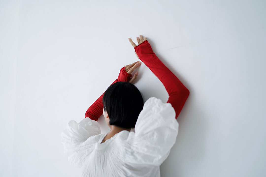 hakne 桑蠶絲手臂套