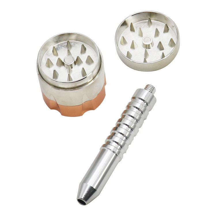 【登機準備配件】40mm、左輪子彈匣/金屬煙斗造型、兩層研磨器