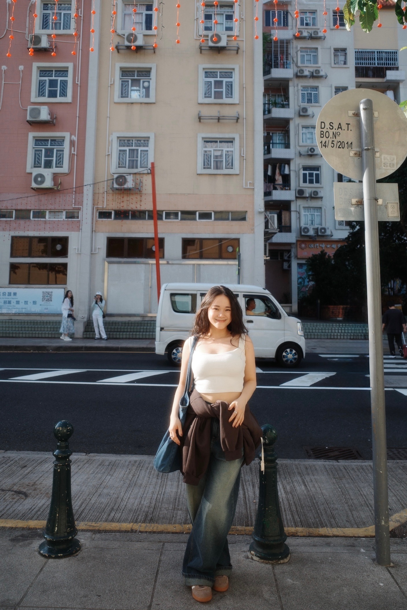 (親膚!) Day Day 粗帶平口背心 with pad