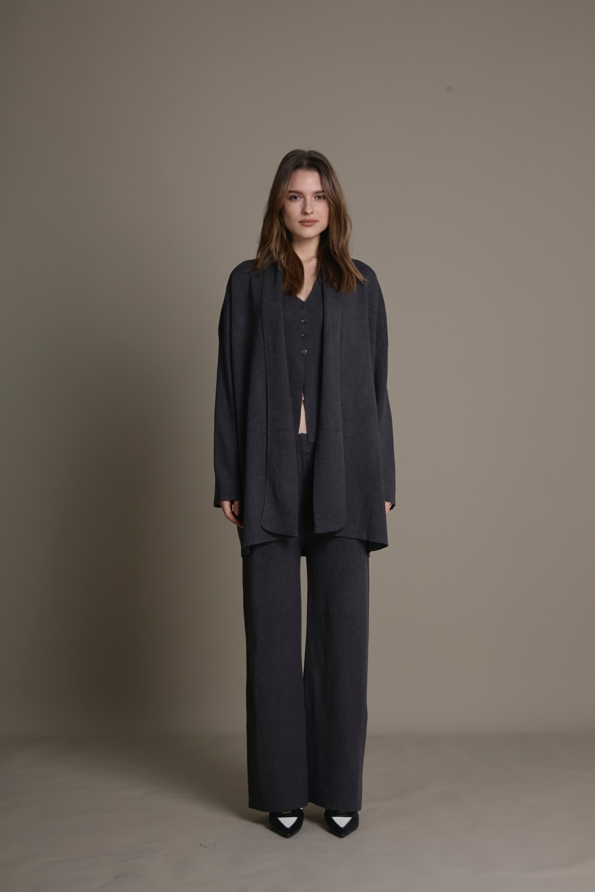 雲柔三件式針織套裝