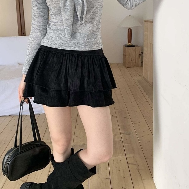 ❥現貨 可甜可鹽鬆緊澎澎裙