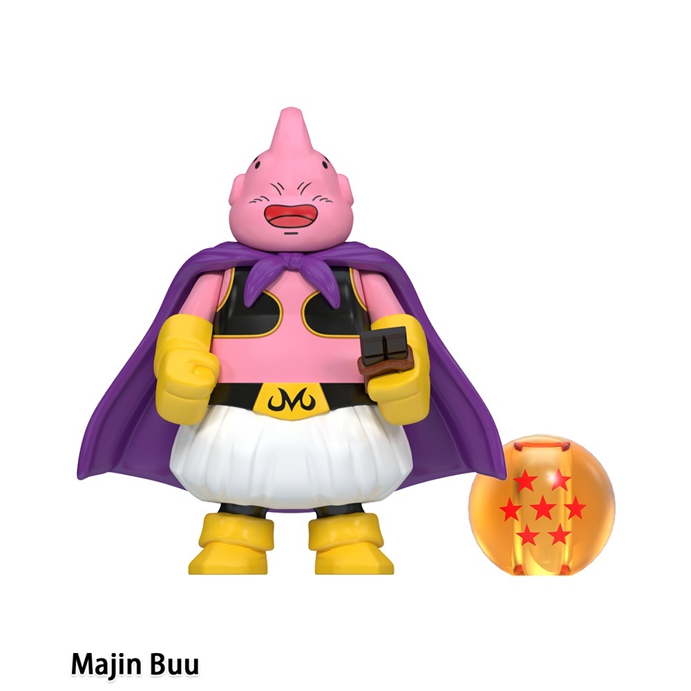 Dragon Ball Majin Buu Custom Minifigures Minifigs Fit Lego WM6182 WM2713
