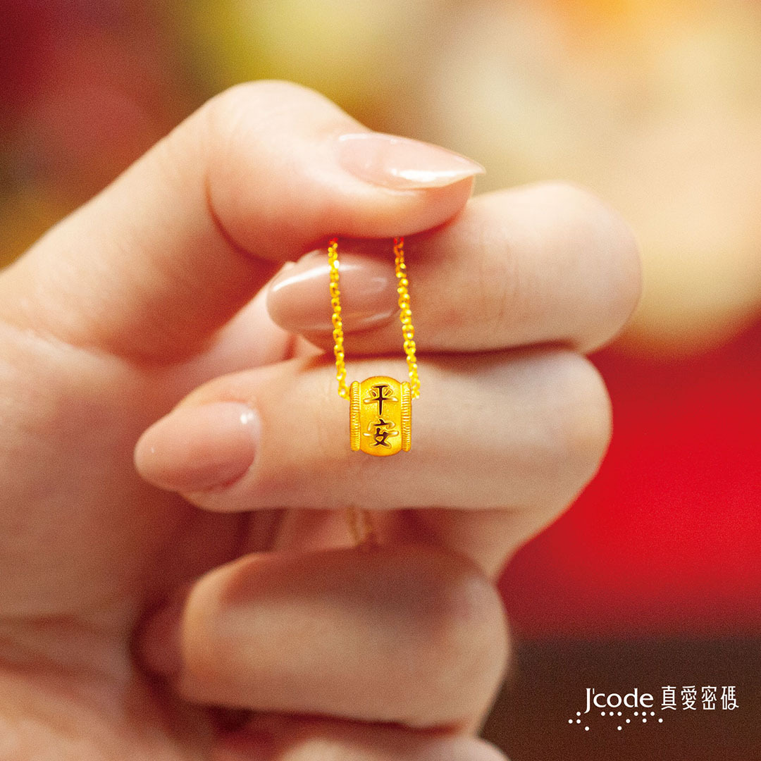 白沙屯媽祖 勇保平安(小) 黃金手鍊/黃金項鍊/編織金手鍊