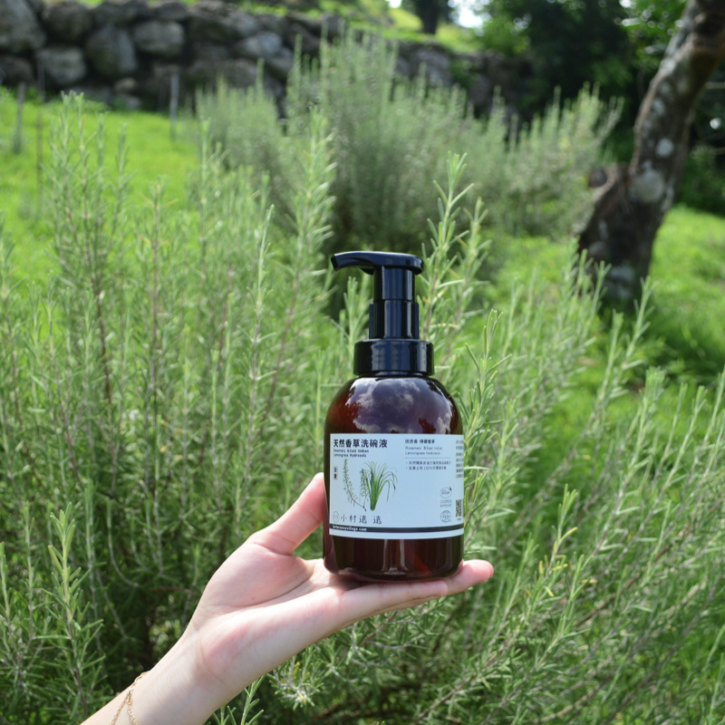 香草植淨洗碗液（慕絲瓶）