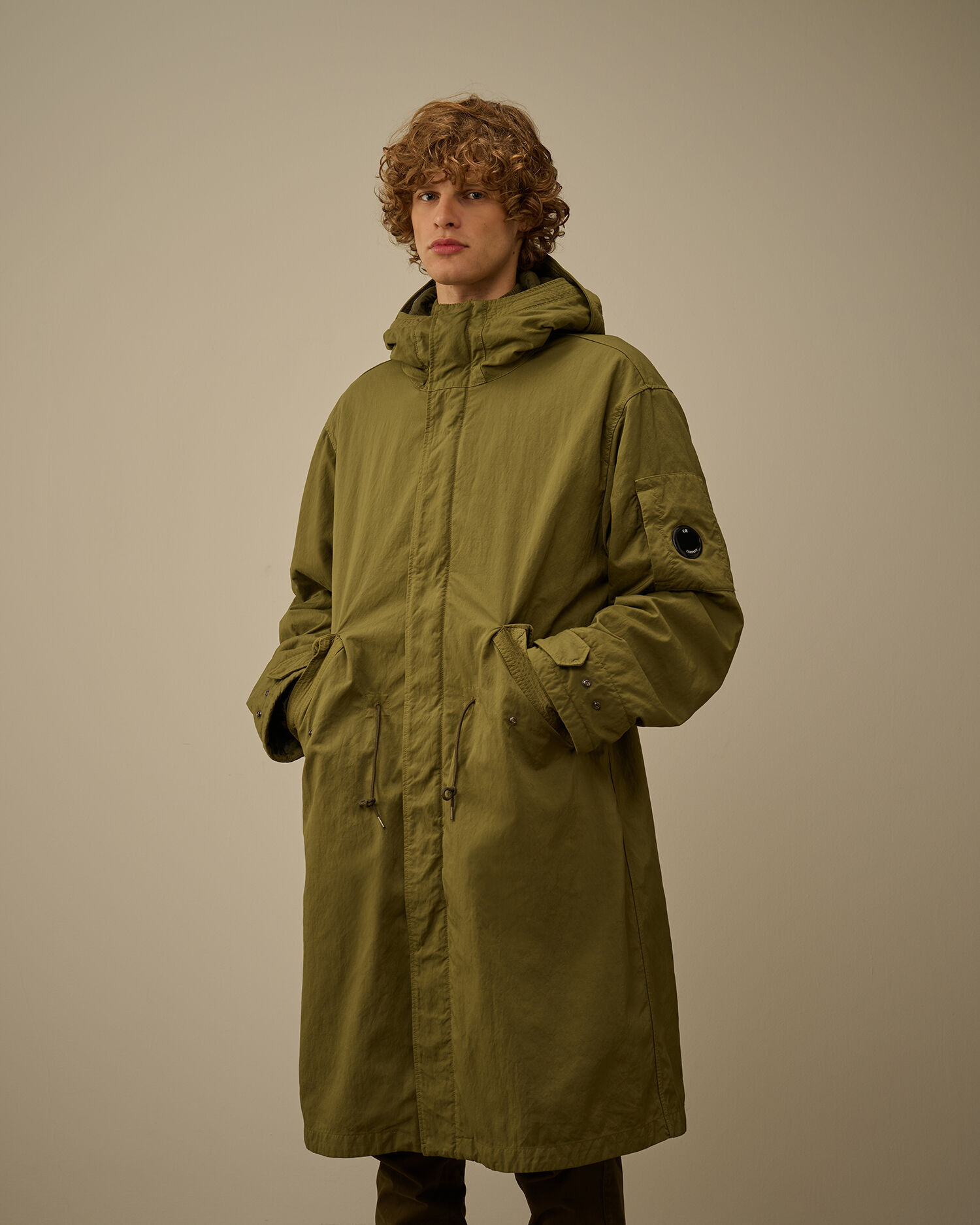 【代購】C.P. Company Twill Hooded Padded Parka 機能加厚連帽長版外套 – 抗風保暖・冬季必備