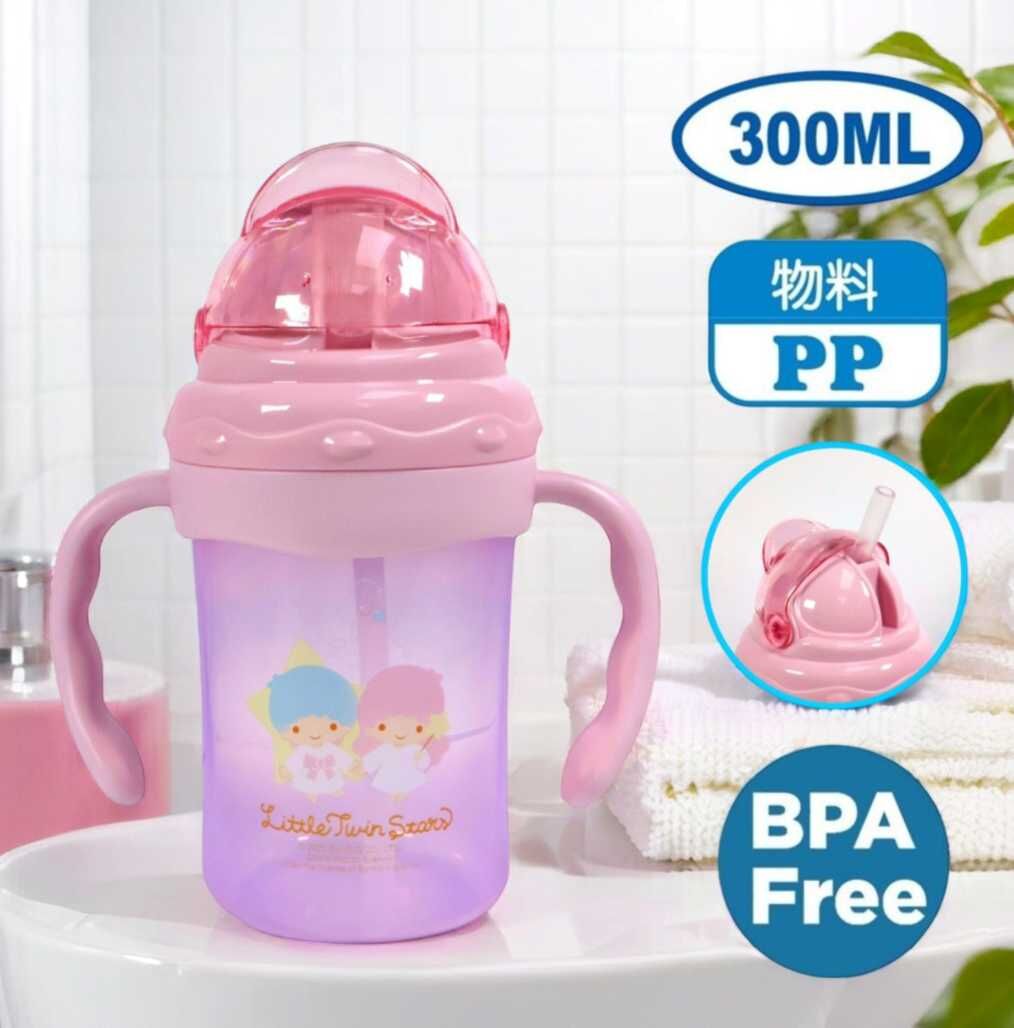 Little Twins Stars 雙星仙子 Sanrio 雙耳吸管BB杯 水樽