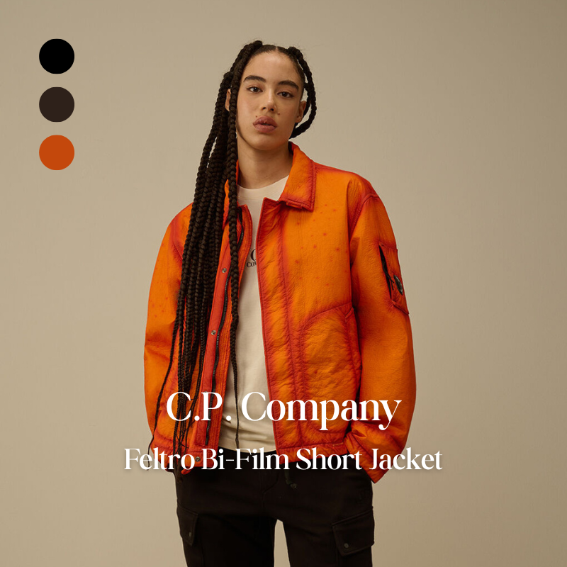 【代購】C.P. Company Feltro Bi-Film Short Jacket 機能短版外套 – 防風挺版・義式都會風格