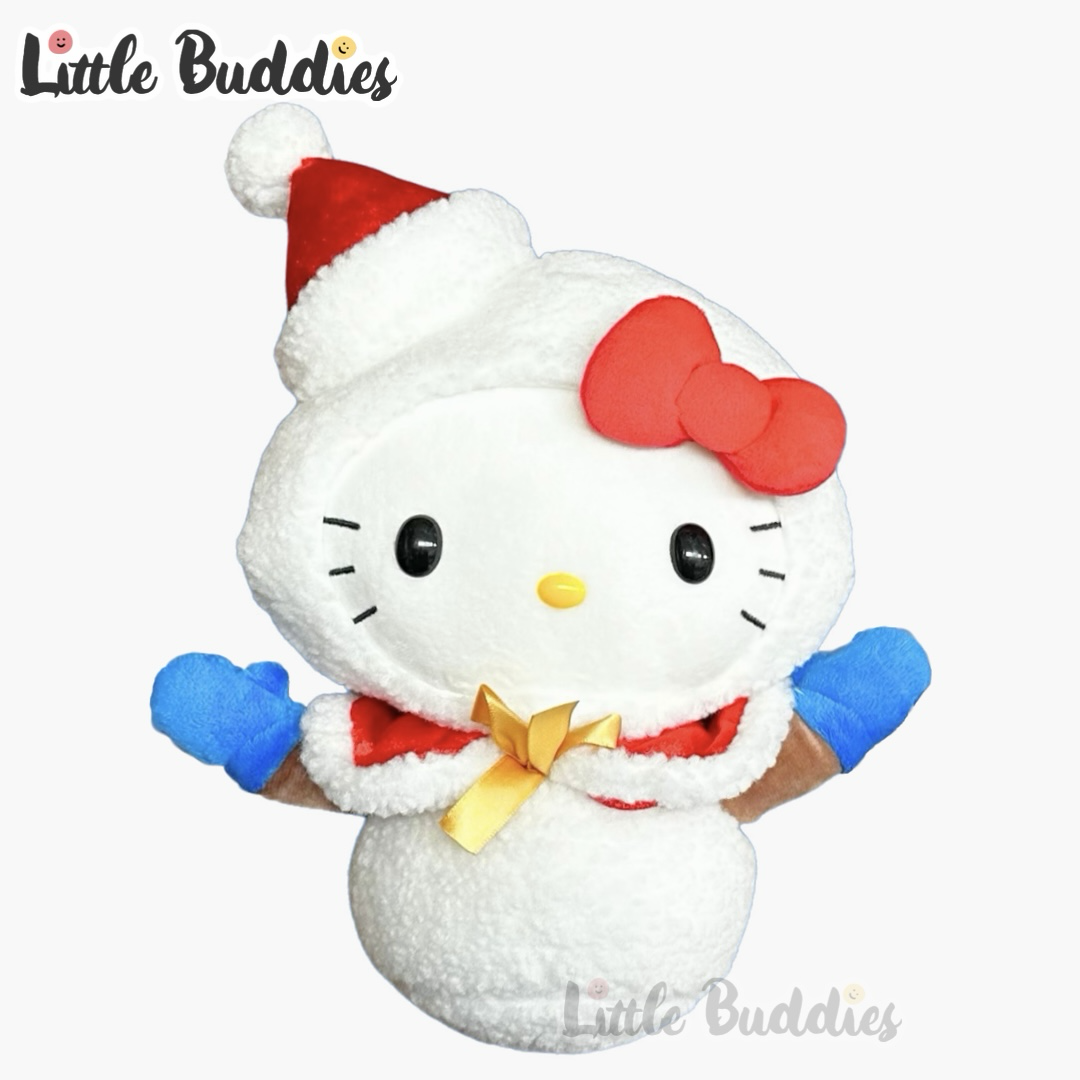 美版 Sanrio Hello Kitty 雪人造型公仔