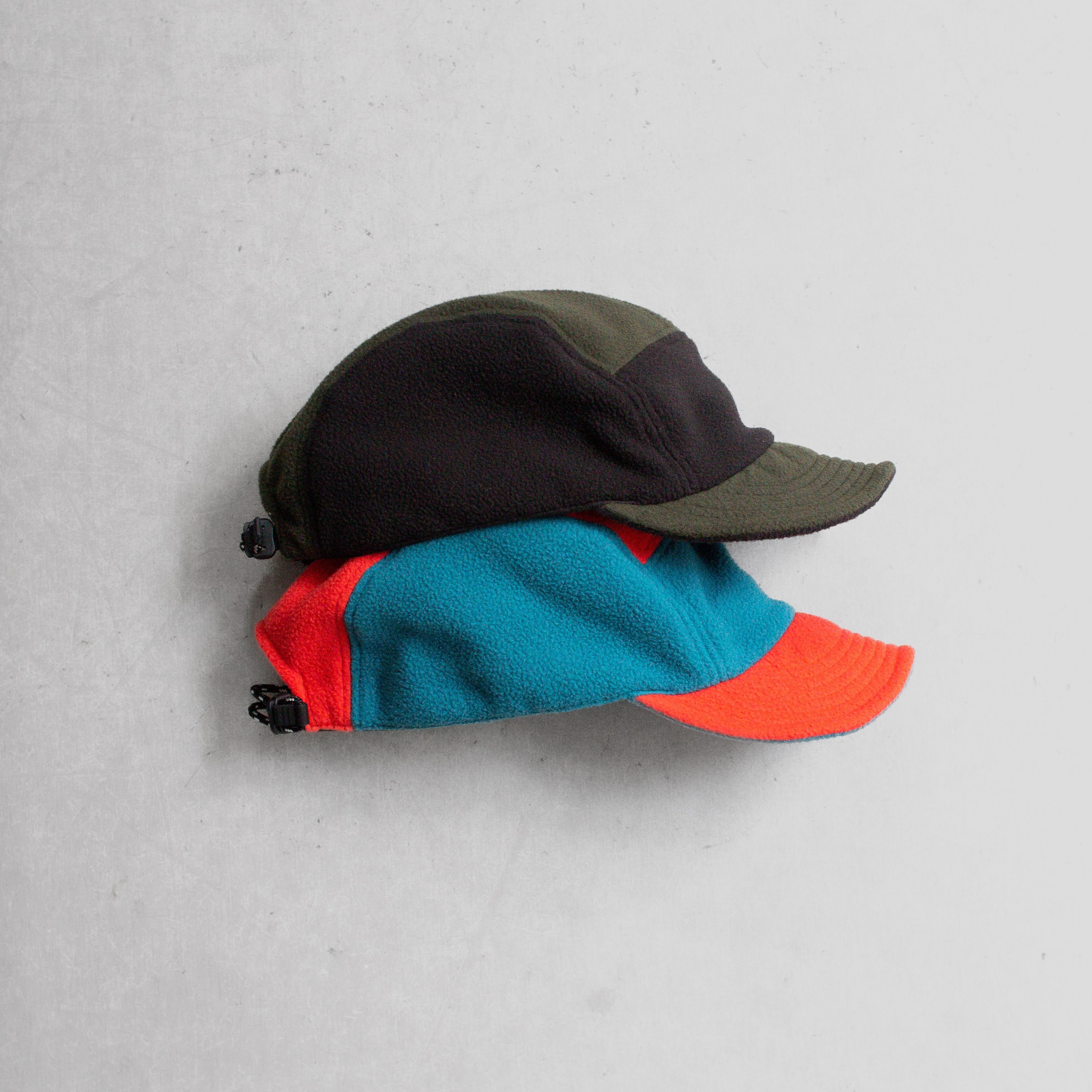 HIGHER HT25023 FLEECE JET CAP 拼接 刷毛 五分割帽