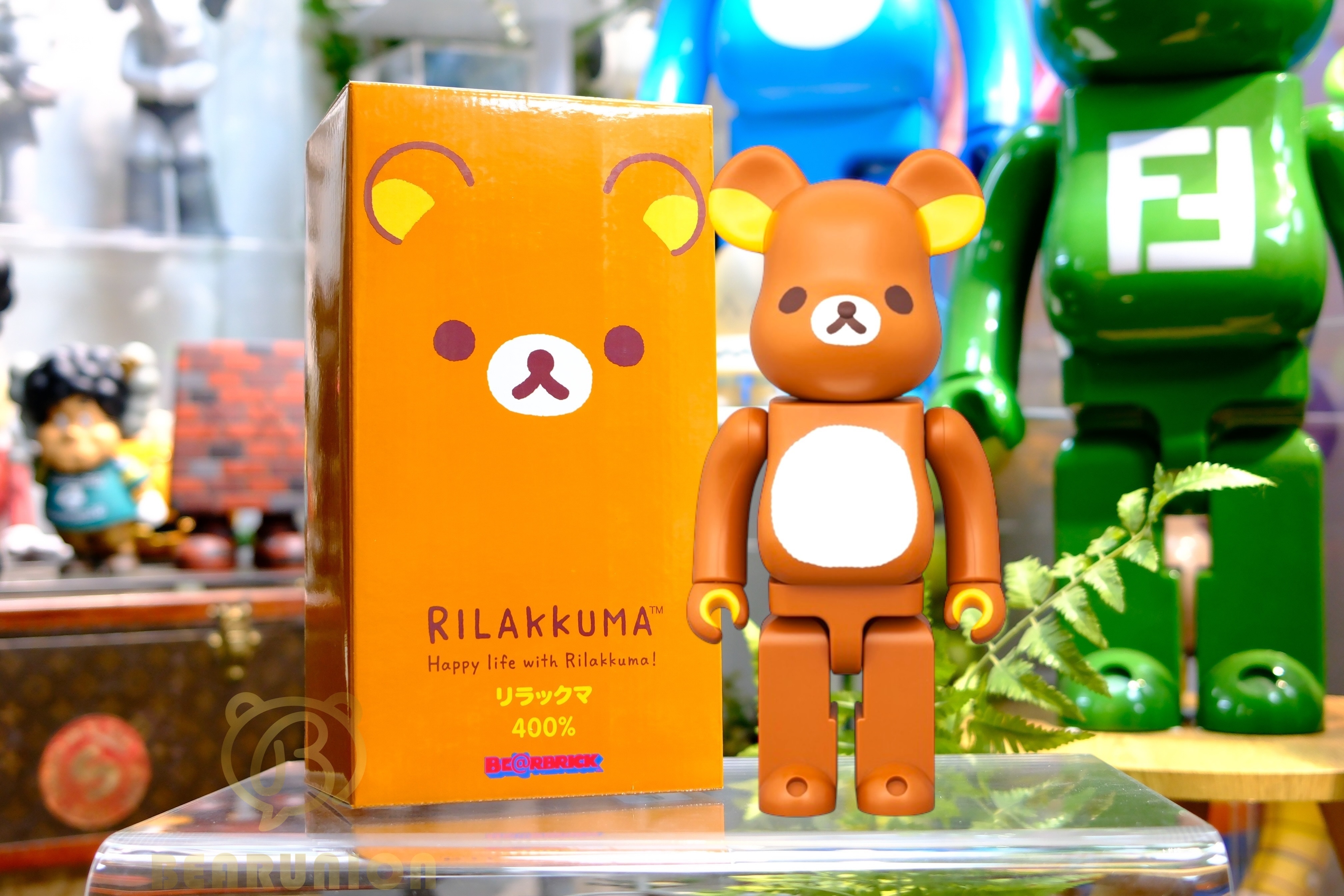 🎏預訂🎏 Bearbrick 400% Rilakkuma 鬆弛熊リラックマ
