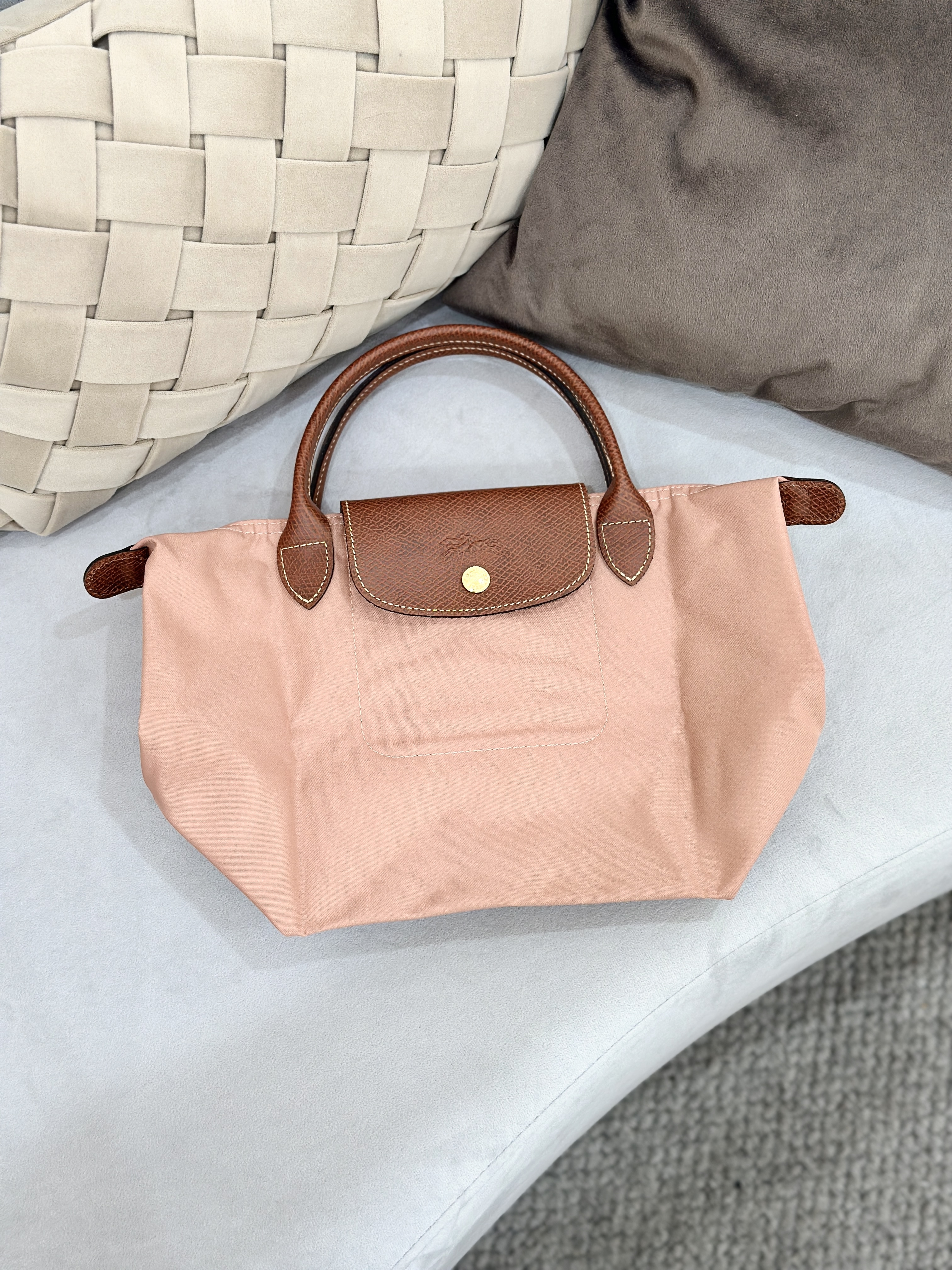LONGCHAMP Le Pliage Nylon Handbag 短柄S