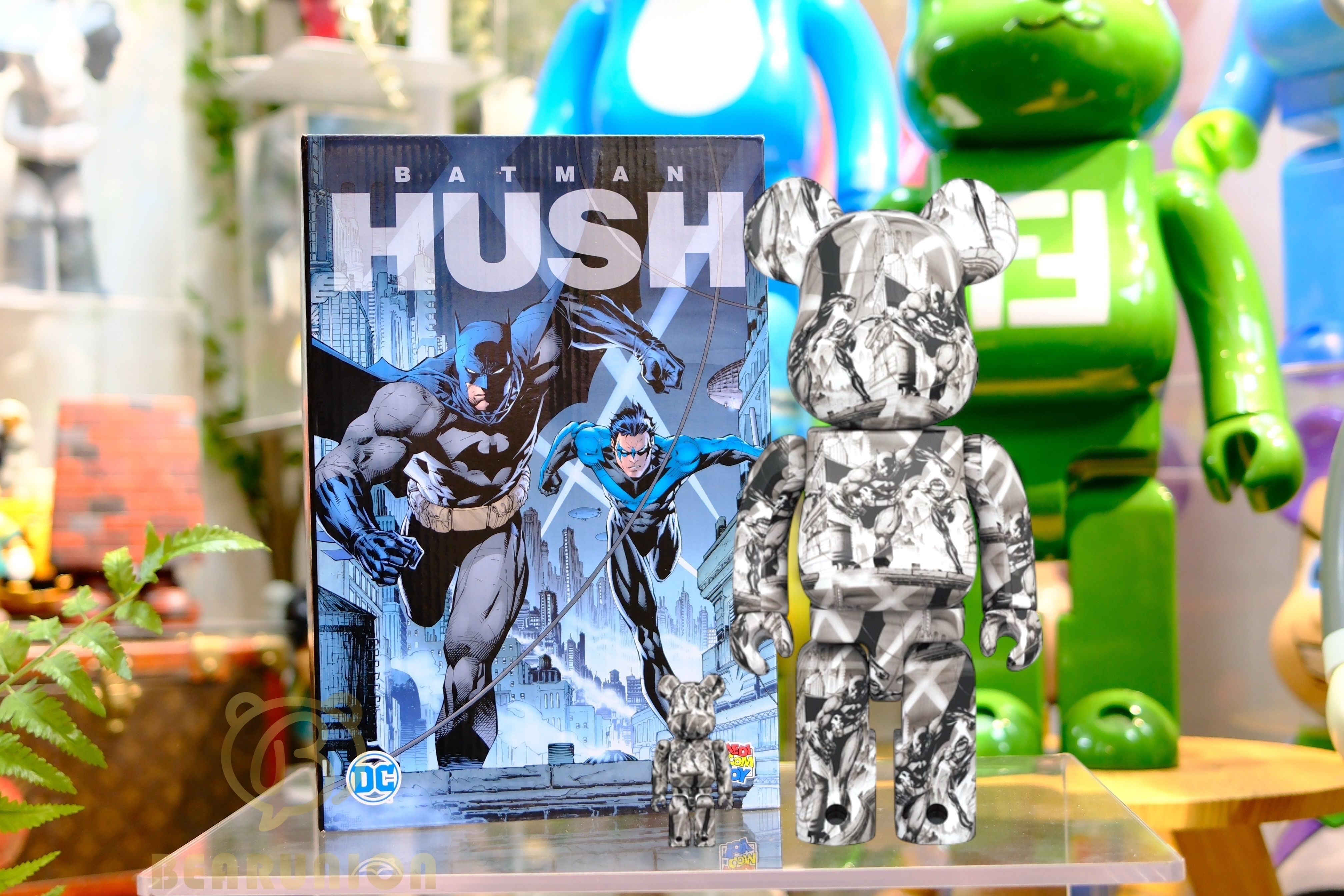 🥇現貨🥇Bearbrick  400% 100% BATMAN HUSH