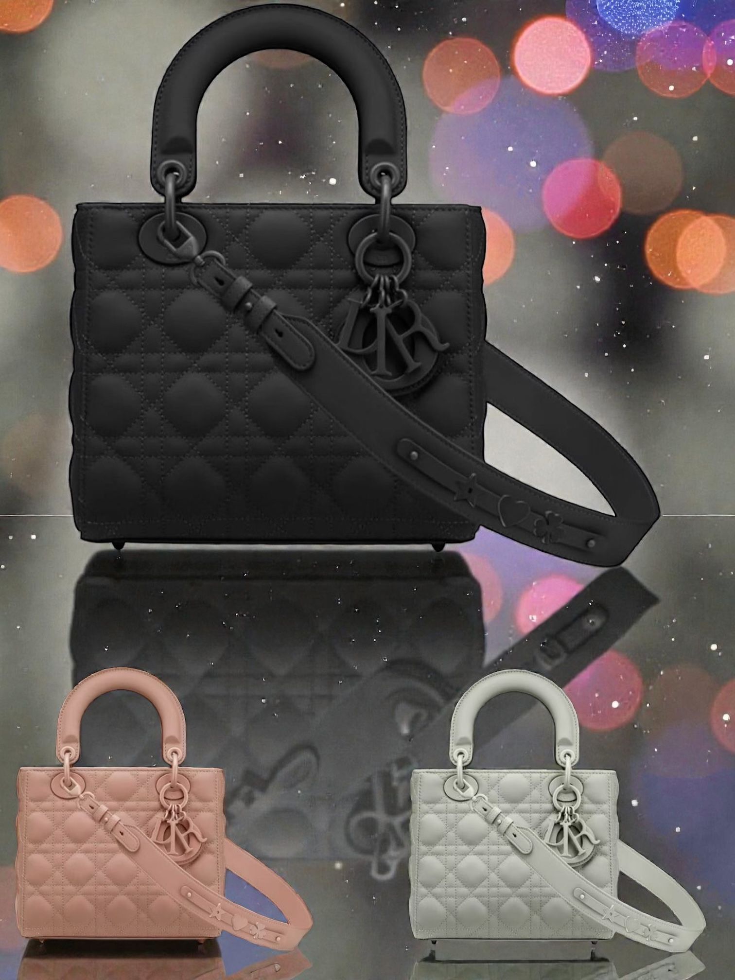 Lady Dior My 四格徽章包