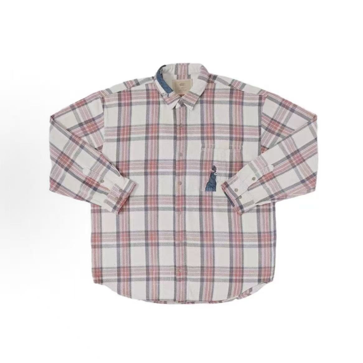 MADNESS 寬鬆版格紋襯衫