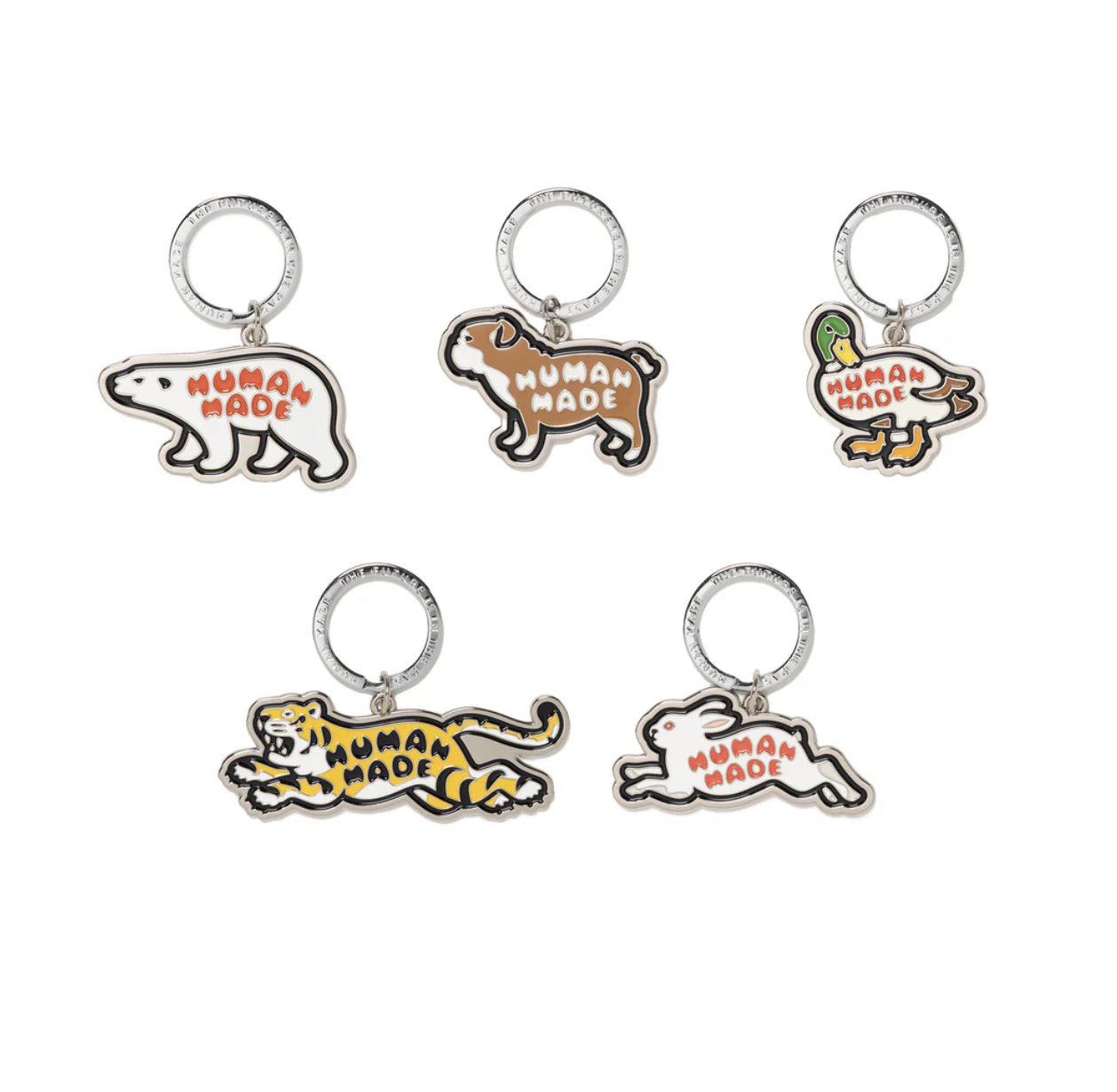 【HUMAN MADE】1213發售 HANIMAL KEYRING