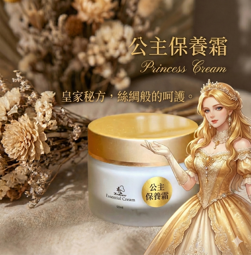 粉蓮公主保養霜50ml