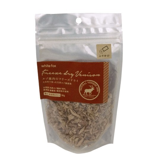【White Fox】Dry Freeze Venison 拌飯料