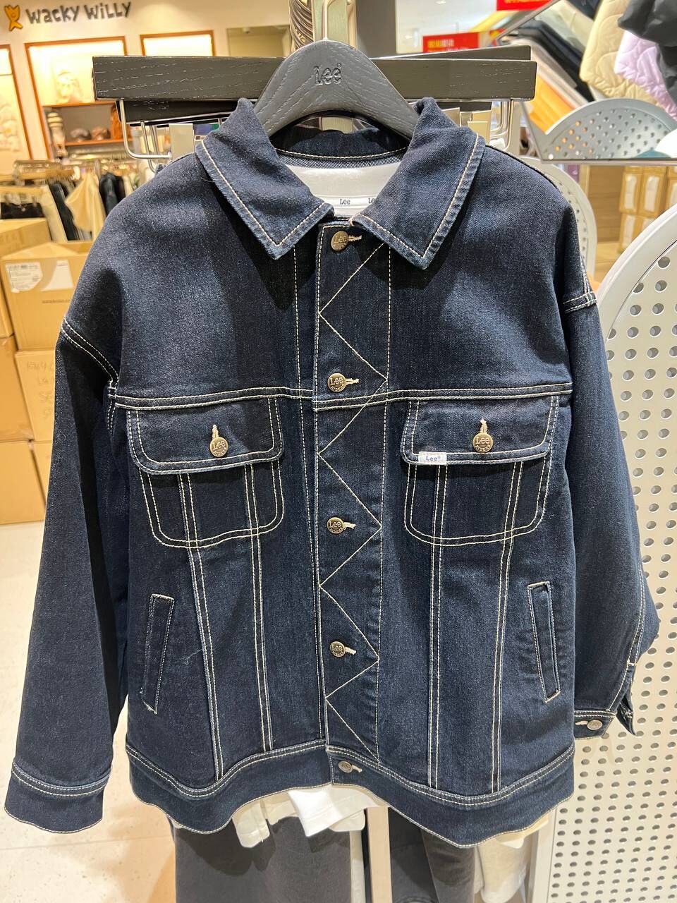 [K] LEE INDIGO RIDER'S DENIM JACKET, LK2503IJ01IN (KL94)