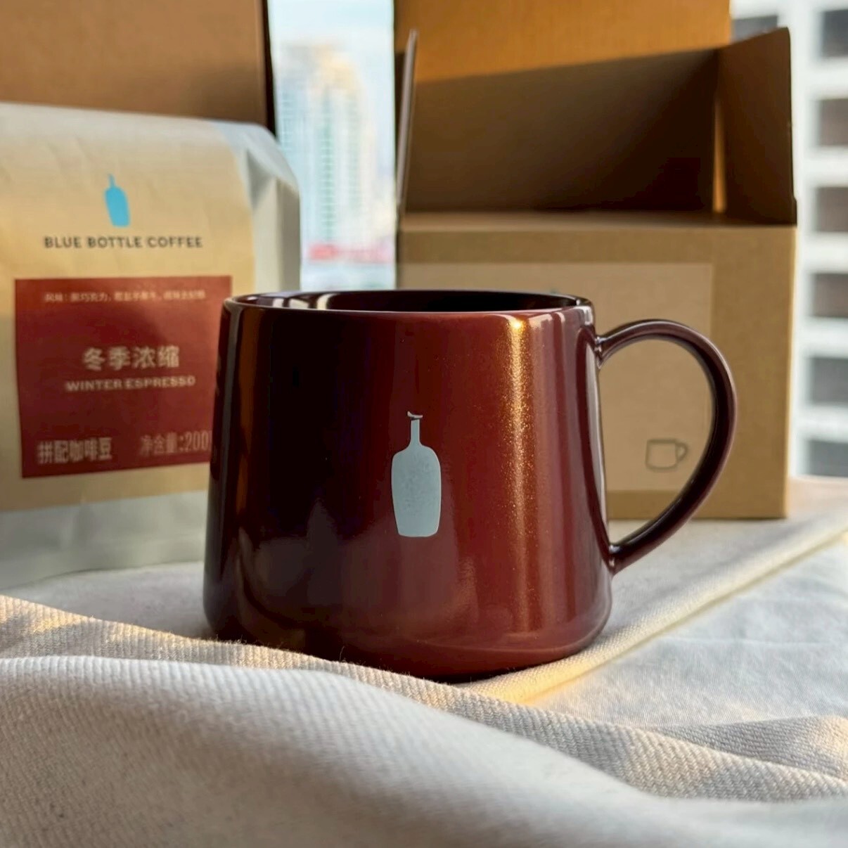 Blue Bottle Coffee KINTO Holiday系列 藍瓶 馬克杯 陶瓷