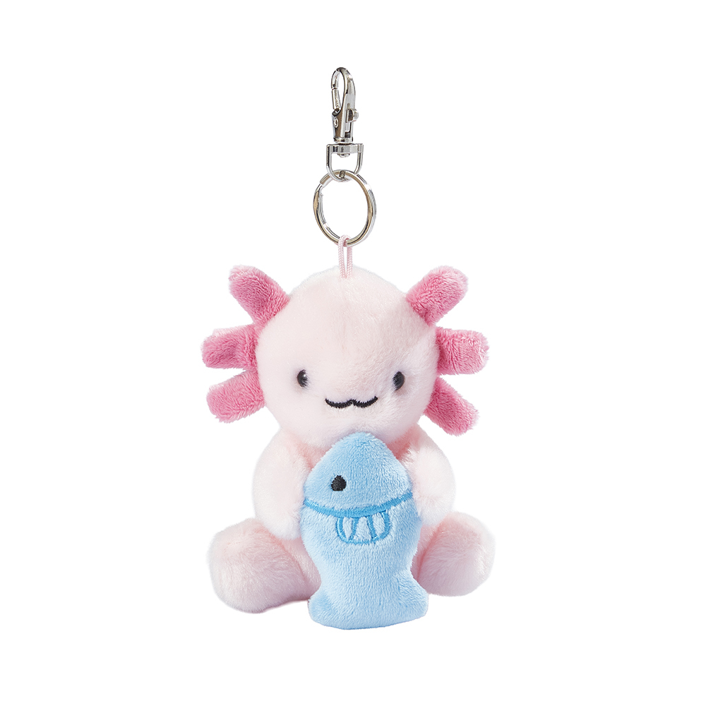 Axolotl Screen Hanger Plush Keychain