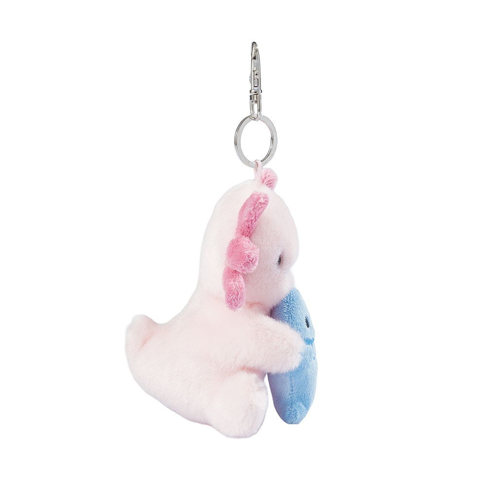 Axolotl Screen Hanger Plush Keychain