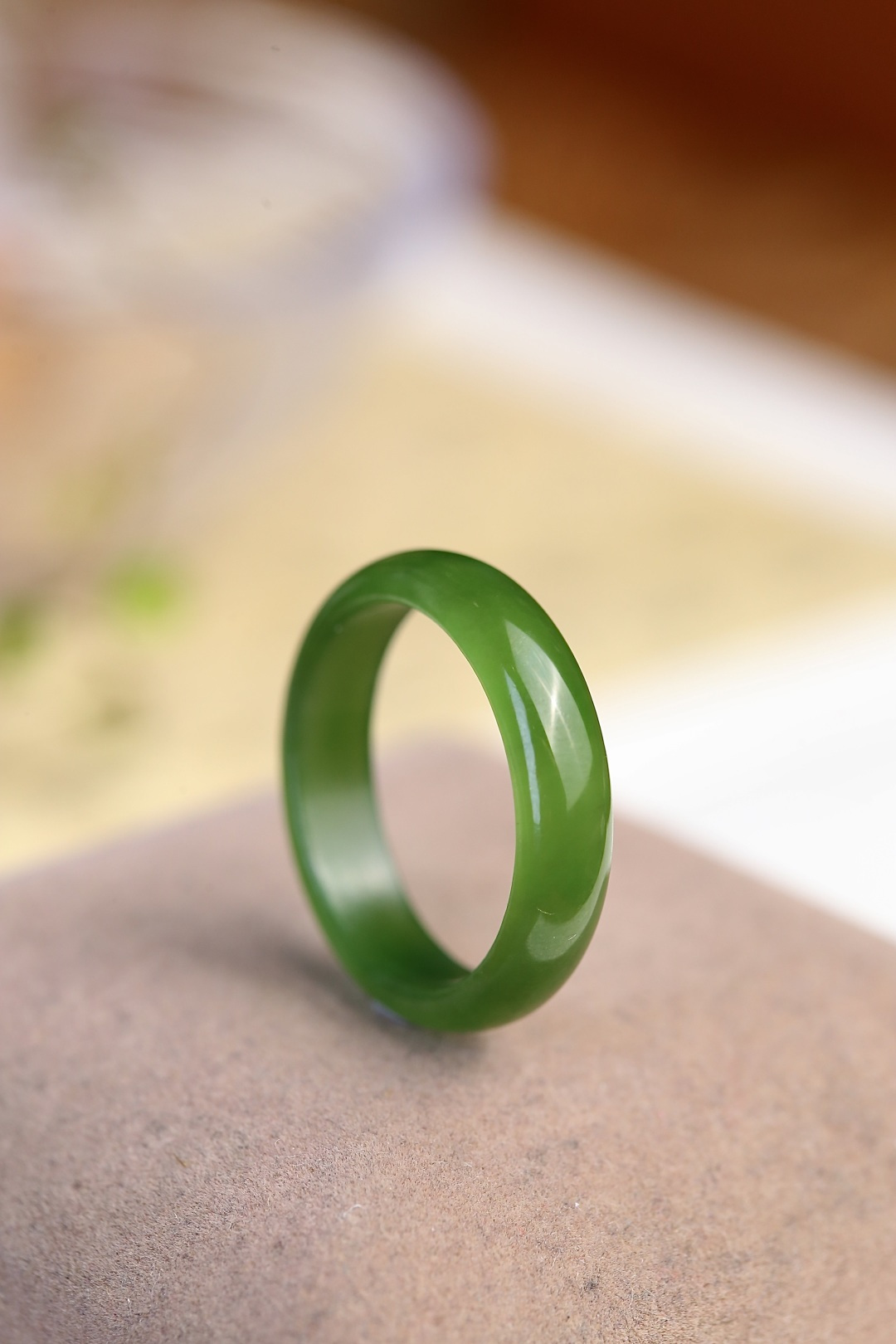 127111 和田玉碧玉指環