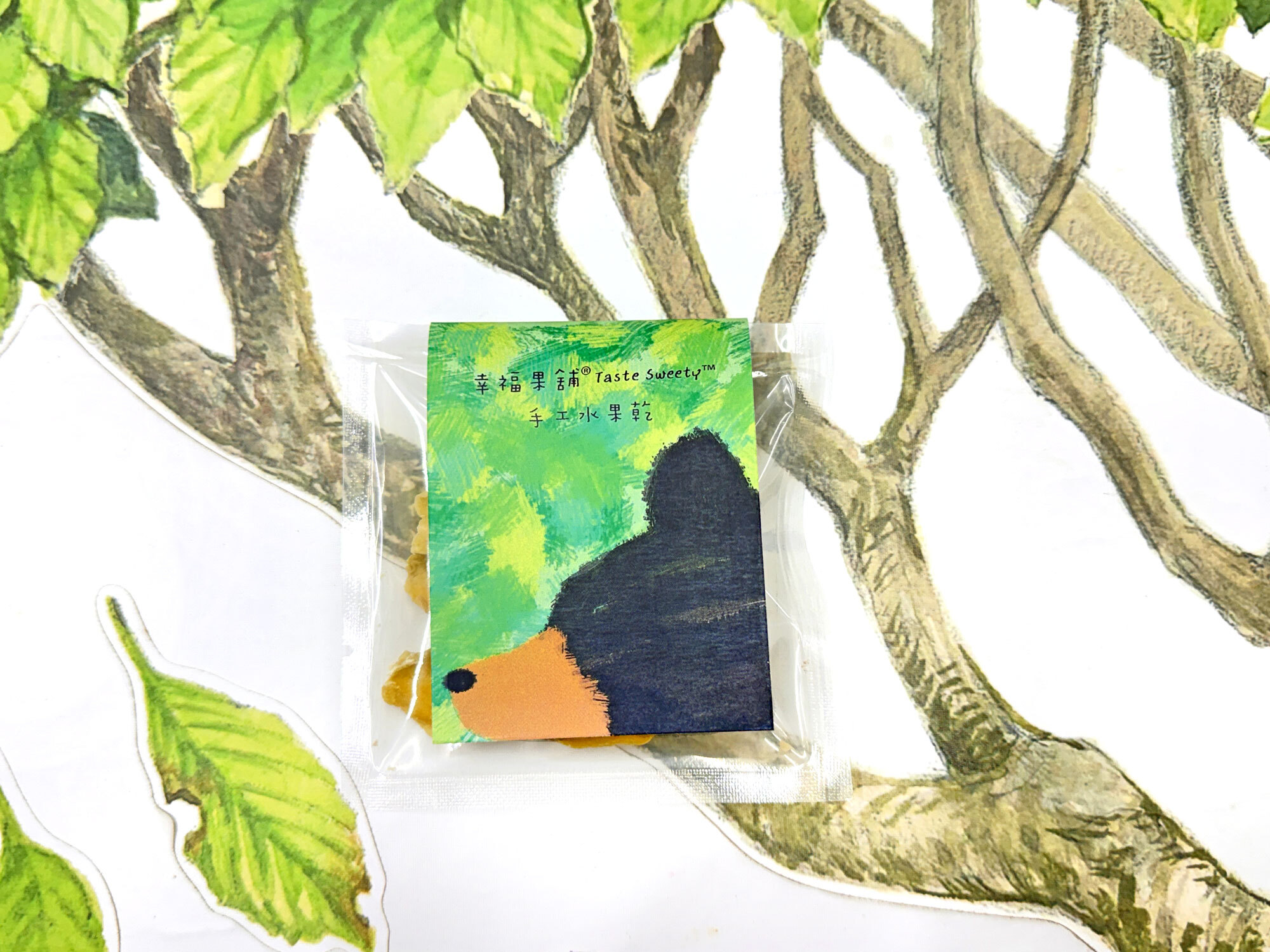 彩蝶熊小果乾-可愛包