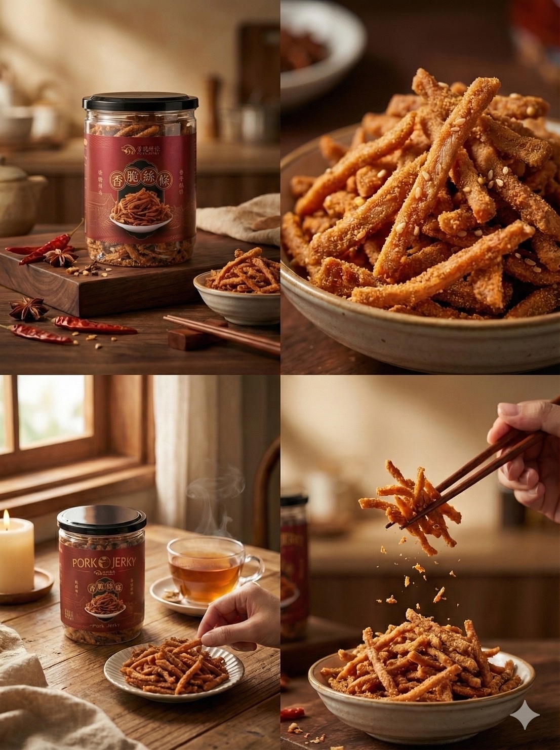 信功肉品香脆絲條